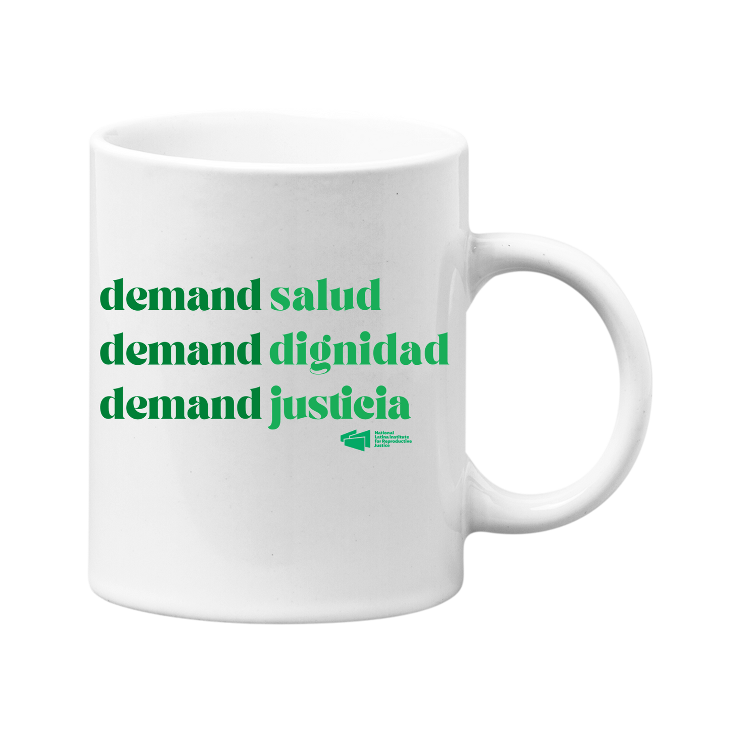 Taza Demanda Salud, Dignidad, Justicia